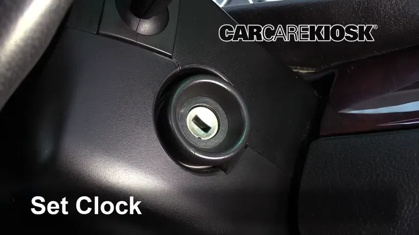 2004 BMW 330Ci 3.0L 6 Cyl. Convertible Clock
